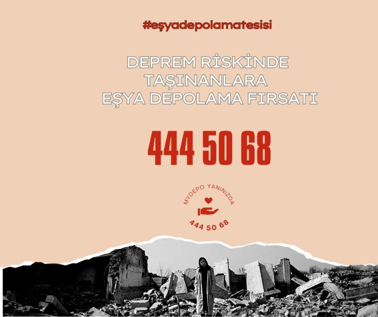 Deprem Riskinde Taşınacak Eşya Depolama Fırsatı